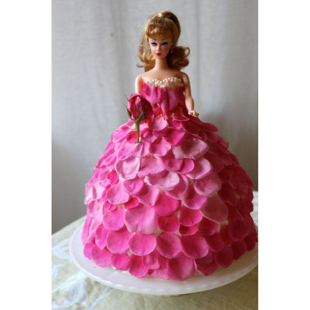 HAZEL Aluminium Doll Frock Cake Mould Medium 19 cm X 13.5 cm