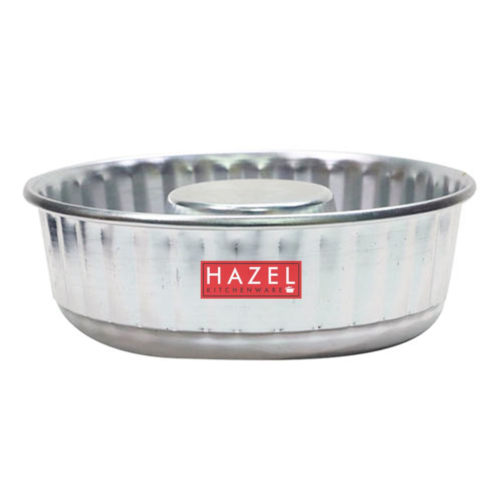 HAZEL Donut Mould Aluminium Large Size | Donut Baking Molder Tray Pan For Cake | Baking Essentials Tools For OTG Microwave, Large