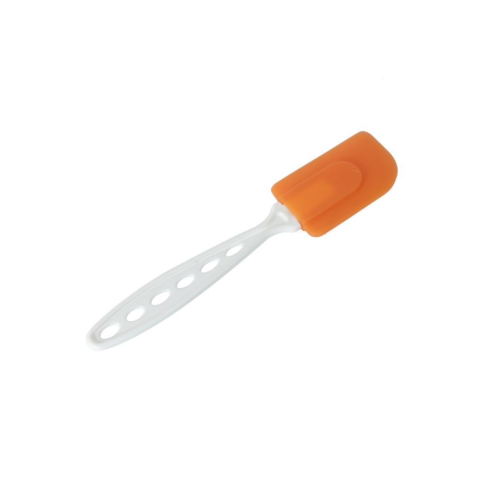 HAZEL Small Silicon Spatula with Plastic Handle, Orange