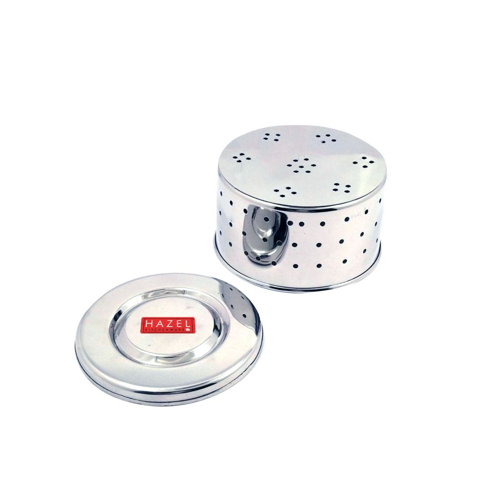 HAZEL Paneer Maker for Home | Stainless Steel Round Shape Paneer Mould | Tofu / Paneer Maker Mould Press, Small Size