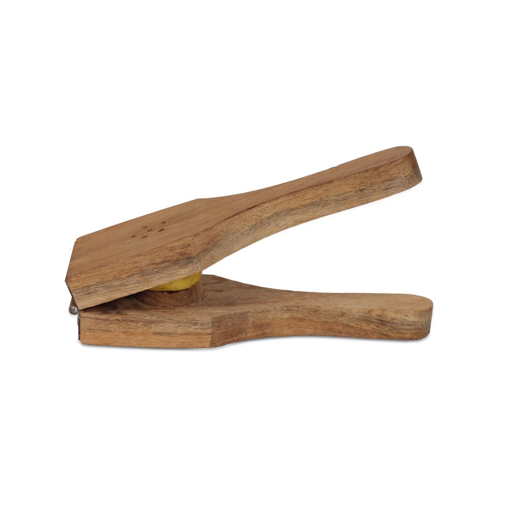 HAZEL Wooden Lemon Squeezer & Masher