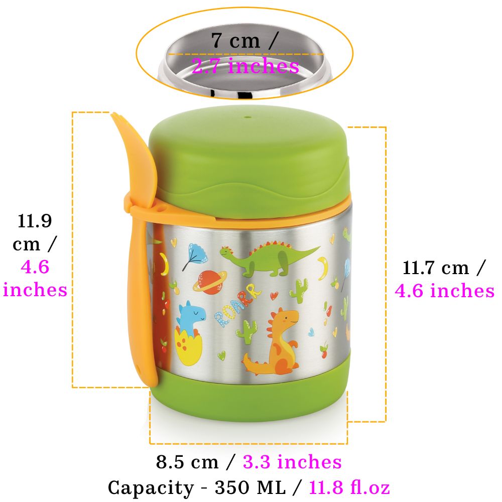 HAZEL Food Flask for for Hot and Cold Food for Toddlers | Thermos Food Flask