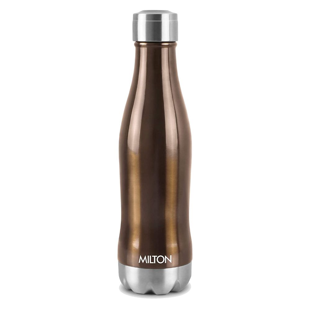Milton Duke-1000 Thermosteel Hot and Cold Water Bottle, 920 ML, Coffee Brown