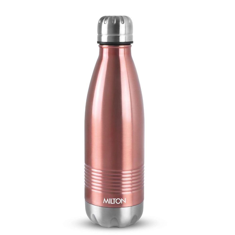 Milton Duo Deluxe-750 Thermosteel Bottle Hot & Cold Vacuum Insulated Water Tea Coffee Flask, 700 ML, Copper