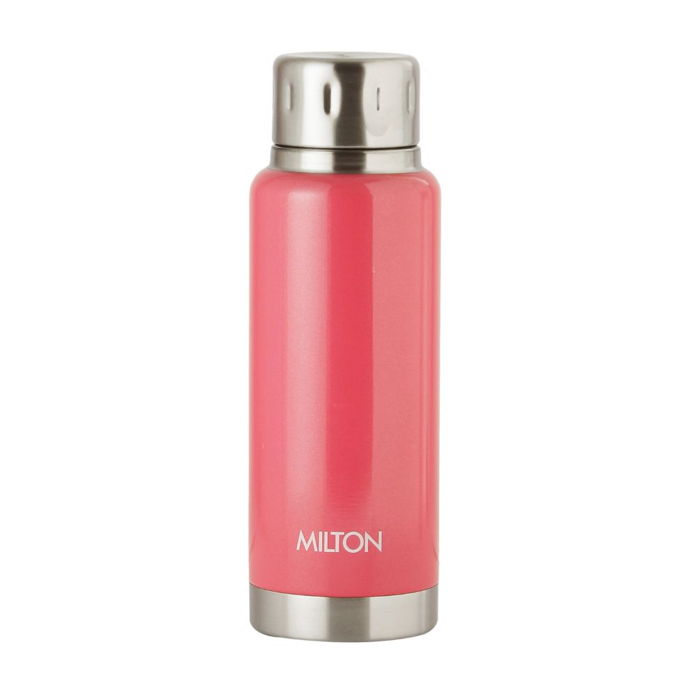 Milton Elfin 300 Thermosteel Hot & Cold Water Bottle, Pink, 300 ml