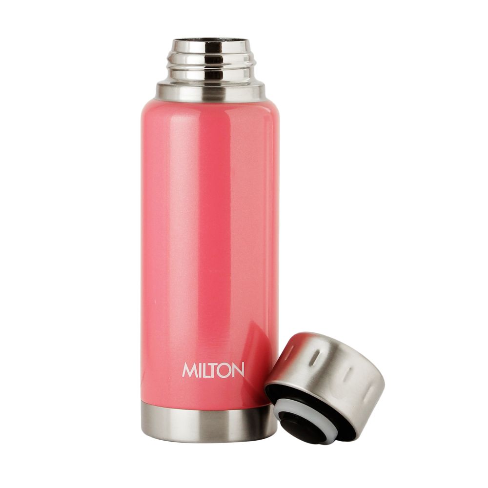Milton Elfin 300 Thermosteel Hot & Cold Water Bottle, Pink, 300 ml