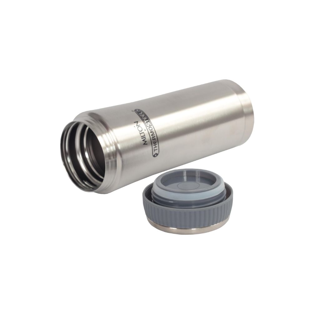 Milton Insulated Steel Bottles Optima Mug 420 ml, Steel Plain
