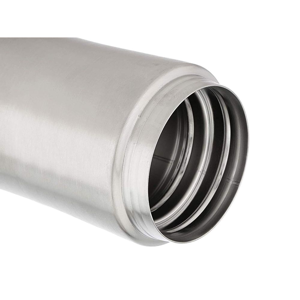 Milton Insulated Steel Bottles Optima Mug 500 ml, Steel Plain