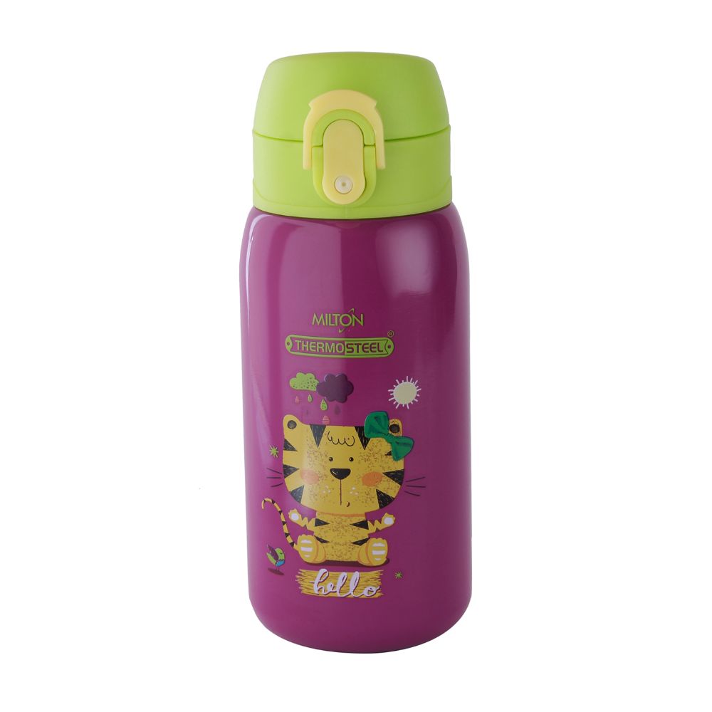 Milton Jolly-375 THERMOSTEEL WATER SIPPER BOTTLE PURPLE, 300 ml