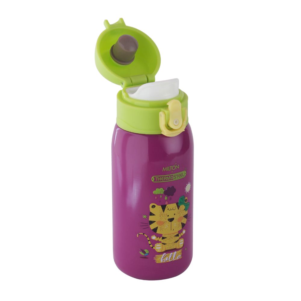 Milton Jolly-375 THERMOSTEEL WATER SIPPER BOTTLE PURPLE, 300 ml