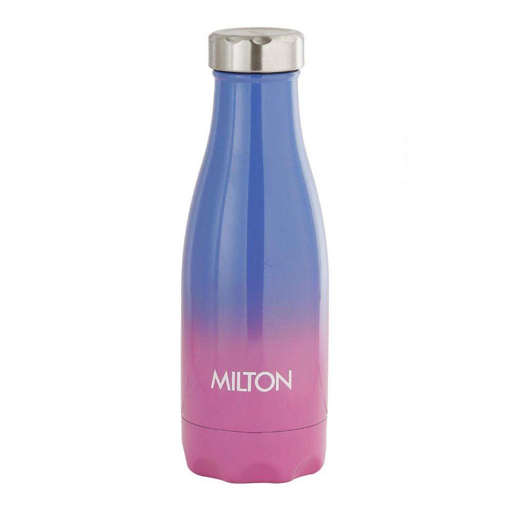 Milton PRUDENT 350 Thermosteel Hot & Cold Water Bottle 360 ml, Pink - Blue