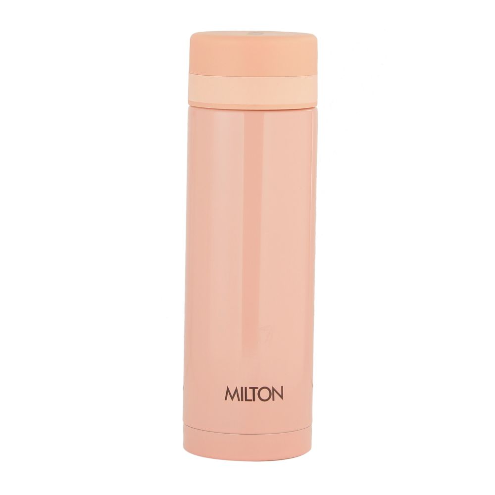 Milton SLIM 350 Thermosteel Vaccum Insulated Hot & Cold Water Bottle, 340 ml, Pink