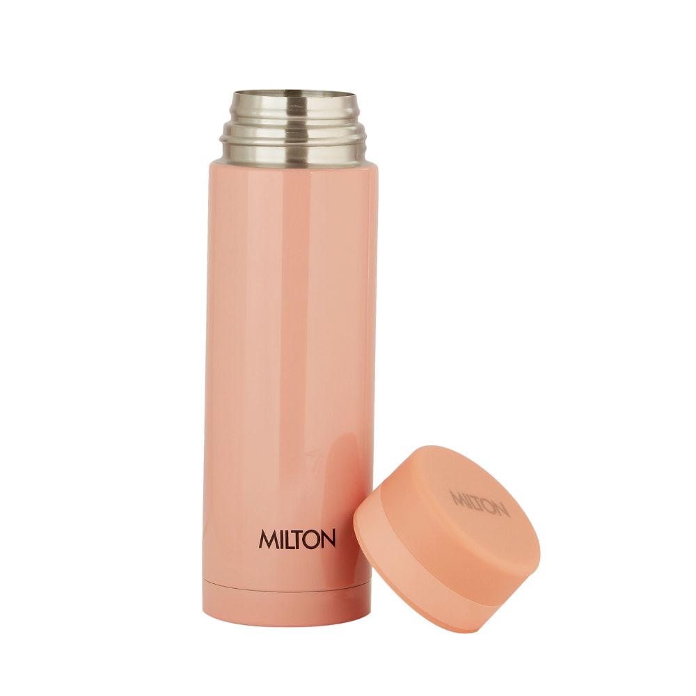 Milton SLIM 350 Thermosteel Vaccum Insulated Hot & Cold Water Bottle, 340 ml, Pink