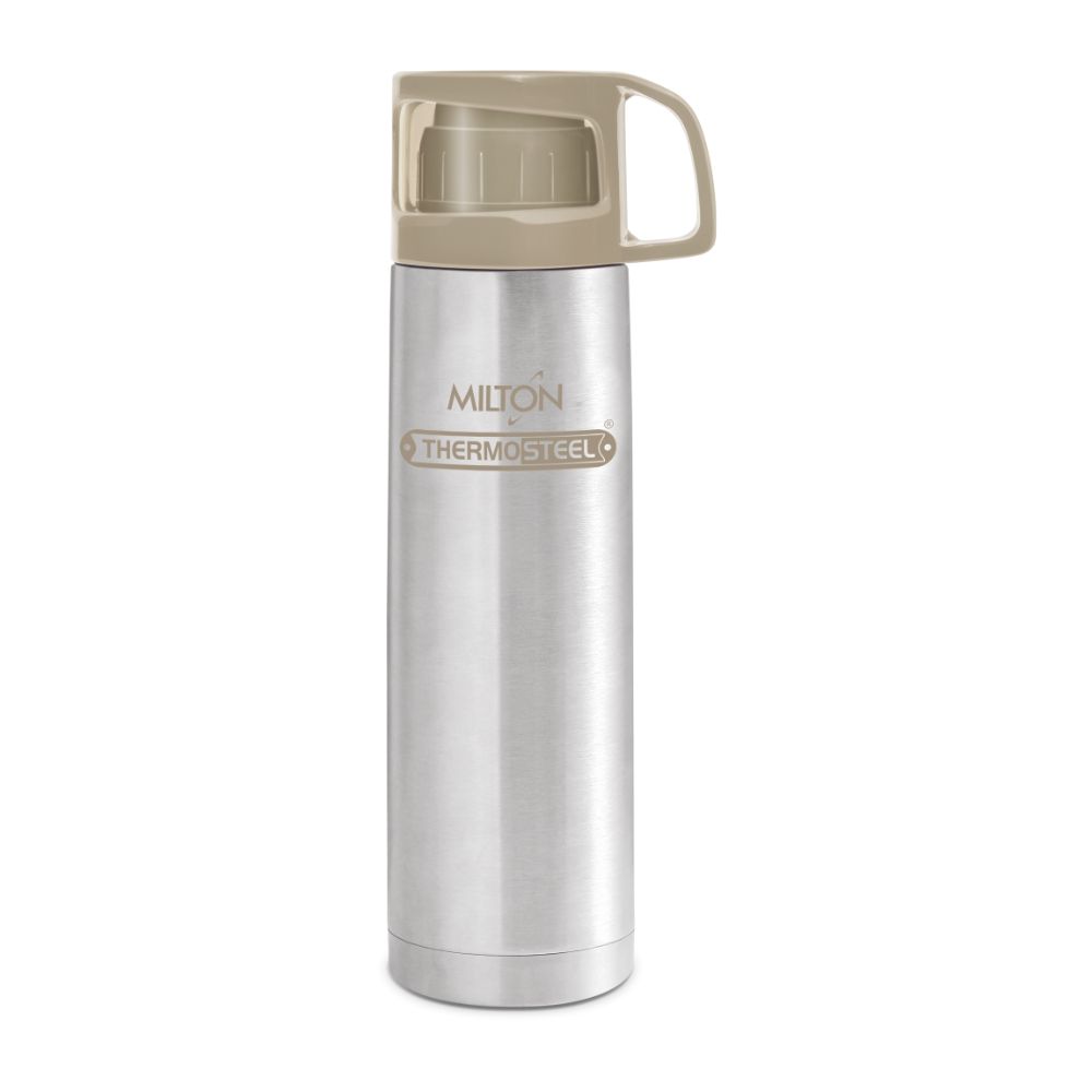 Milton Thermosteel Glassy Drinking Cup Lid, 1000 ml, Grey
