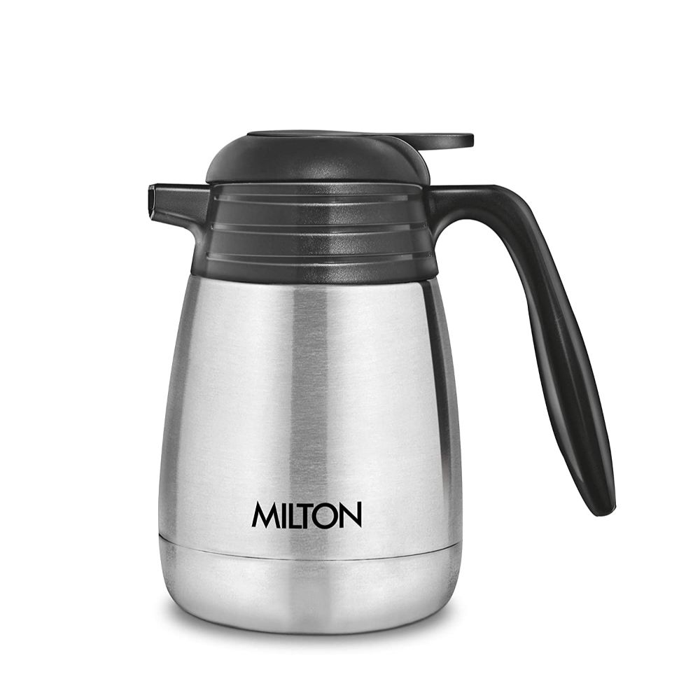 Milton Vacuum Flasks Thermosteel Carafe 600 ml, ml, Steel Plain