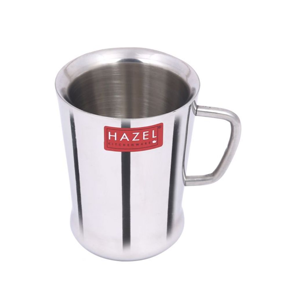 HAZEL Stainless Steel Green Tea Coffee Big Spice Cup, 1 Pc, 200 ml