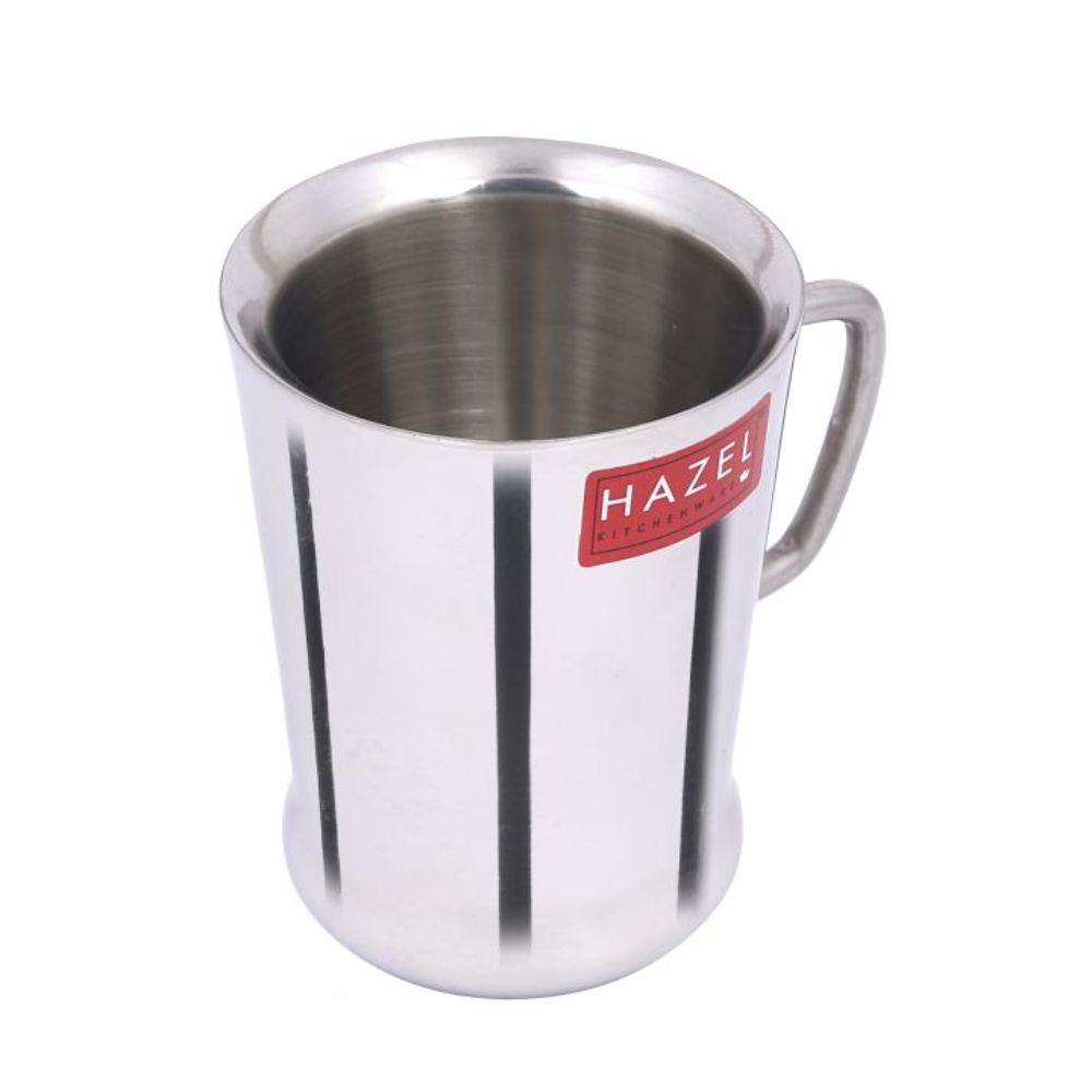 HAZEL Stainless Steel Green Tea Coffee Big Spice Cup, 1 Pc, 200 ml