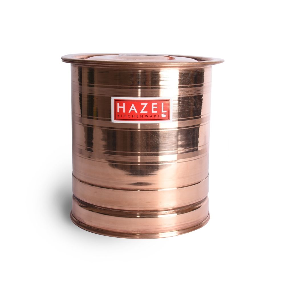 HAZEL Copper Water Storage Tank Pawali, 8 Litres