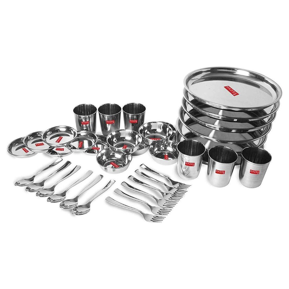 HAZEL Stainless Steel Dinner Set 36 Pcs