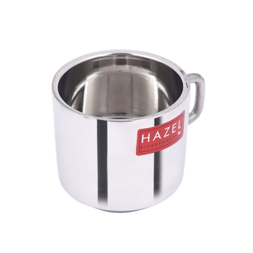HAZEL Stainless Steel Green Tea Coffee Small Sobar Cup, 1 Pc, 100 ml