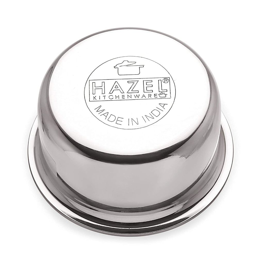 HAZEL Aluminium Tope Pot, 1400ml, 1 Piece (Silver)