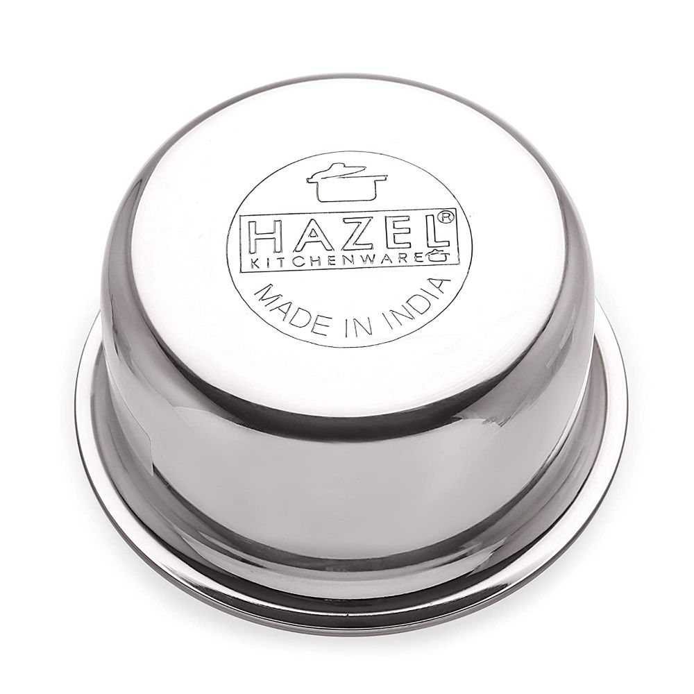 HAZEL Aluminium Tope (2000 ML, 1) Silver