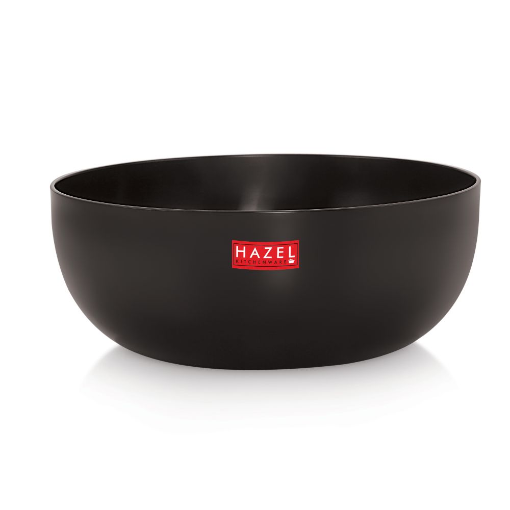 HAZEL Hard Anodized Kadhai Without Handle I Aluminium Cookware with 3 mm Thickness I Non-Toxic & Non-Staining I Used for Gas Stove & Induction I Ideal for Daily Use