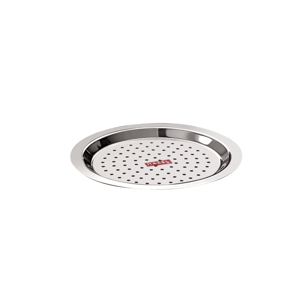 HAZEL Stainless Steel Cover Lid with Hole Chiba Ciba For Topes Pots, 18.5 cm, Silver
