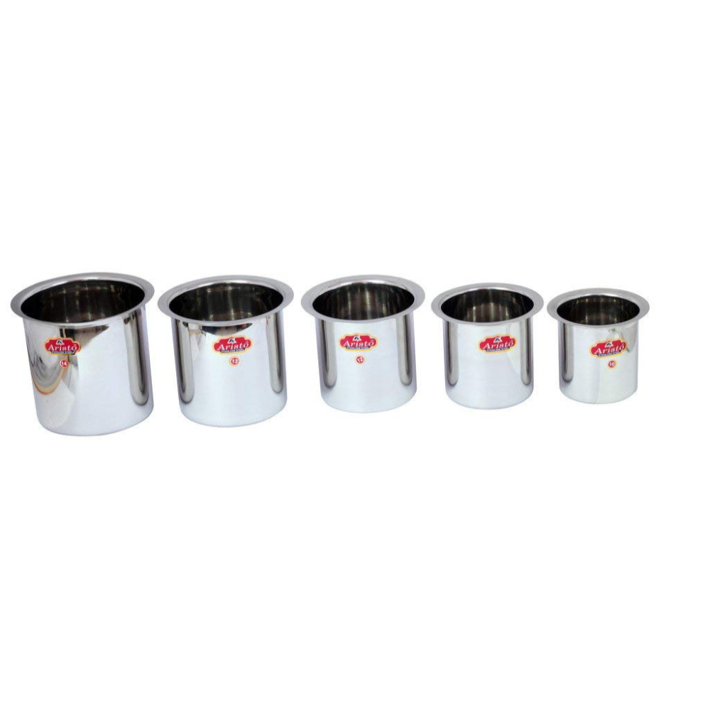 Aristo Milk Container Boiler Gunj 5 Pc Set 800 ml to 2.8 Litres