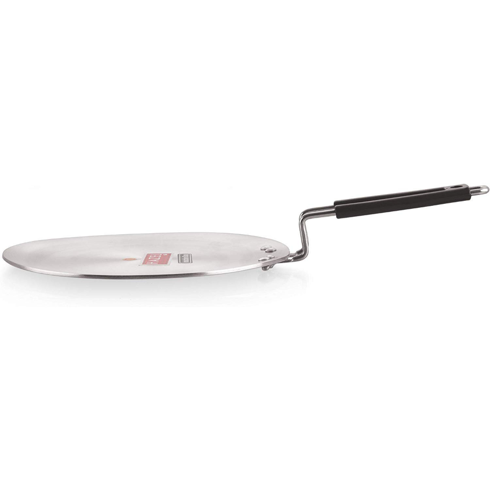 HAZEL 4mm Aluminium Induction Base Chapati Roti Tawa, 30 cm, Silver.