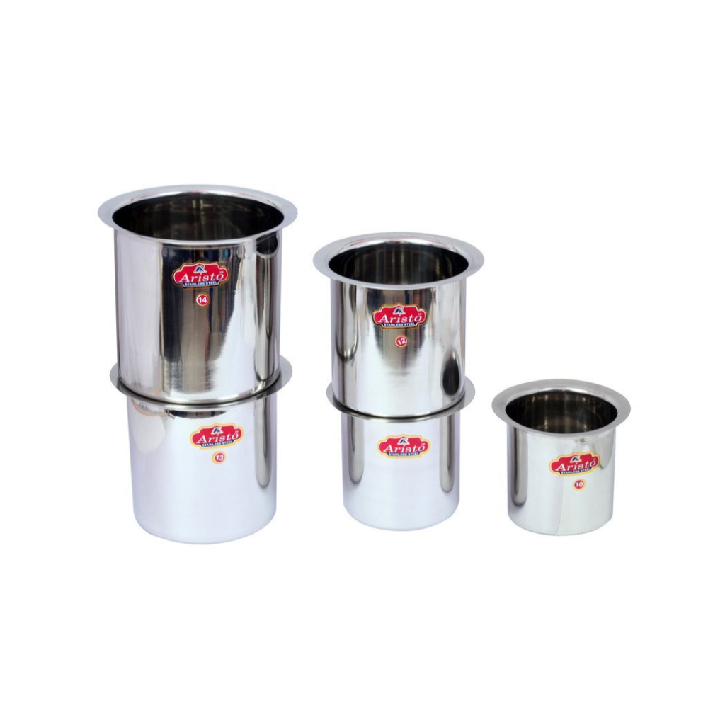 Aristo Milk Container Boiler Gunj 5 Pc Set 800 ml to 2.8 Litres