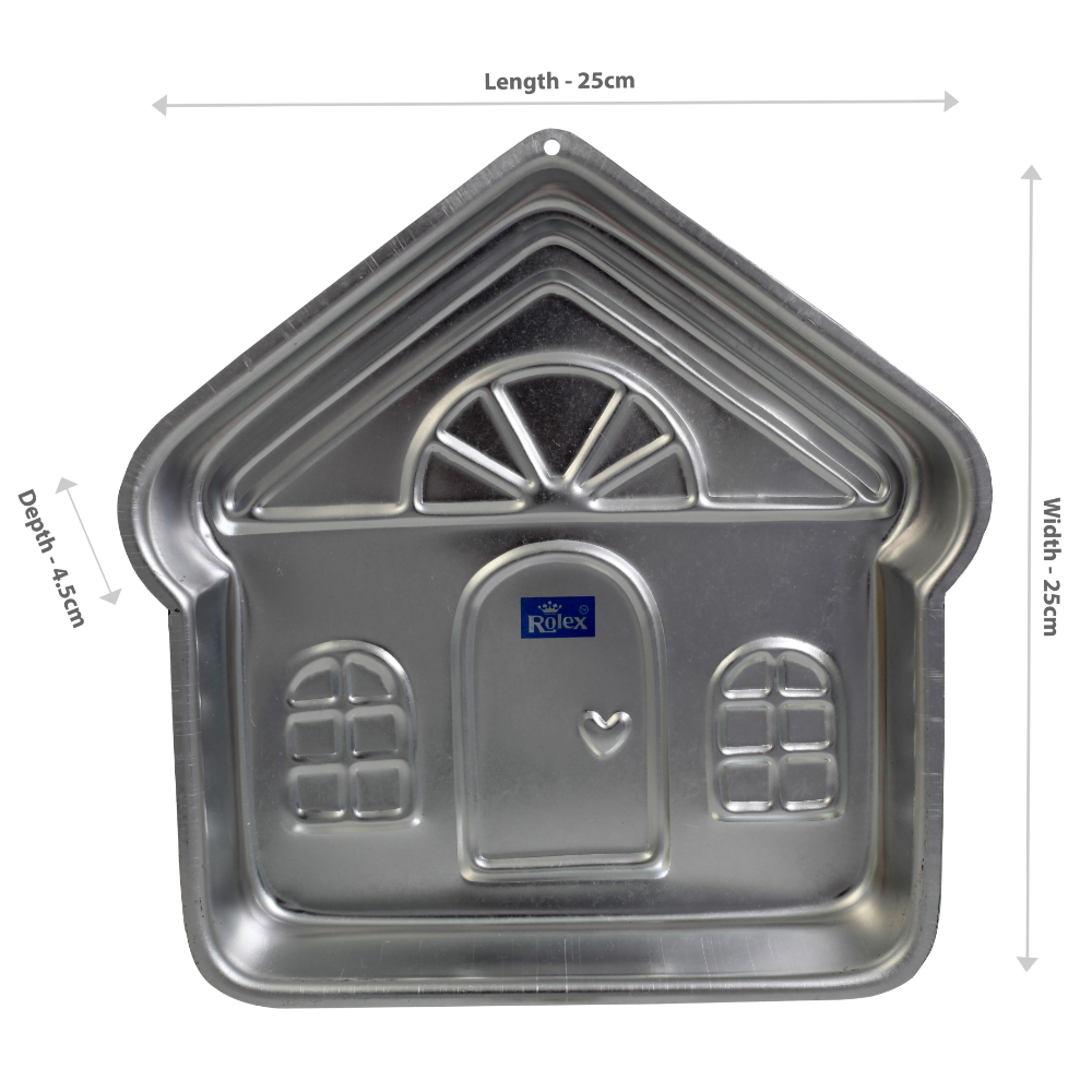 Rolex Aluminium Cake Mould Pans House