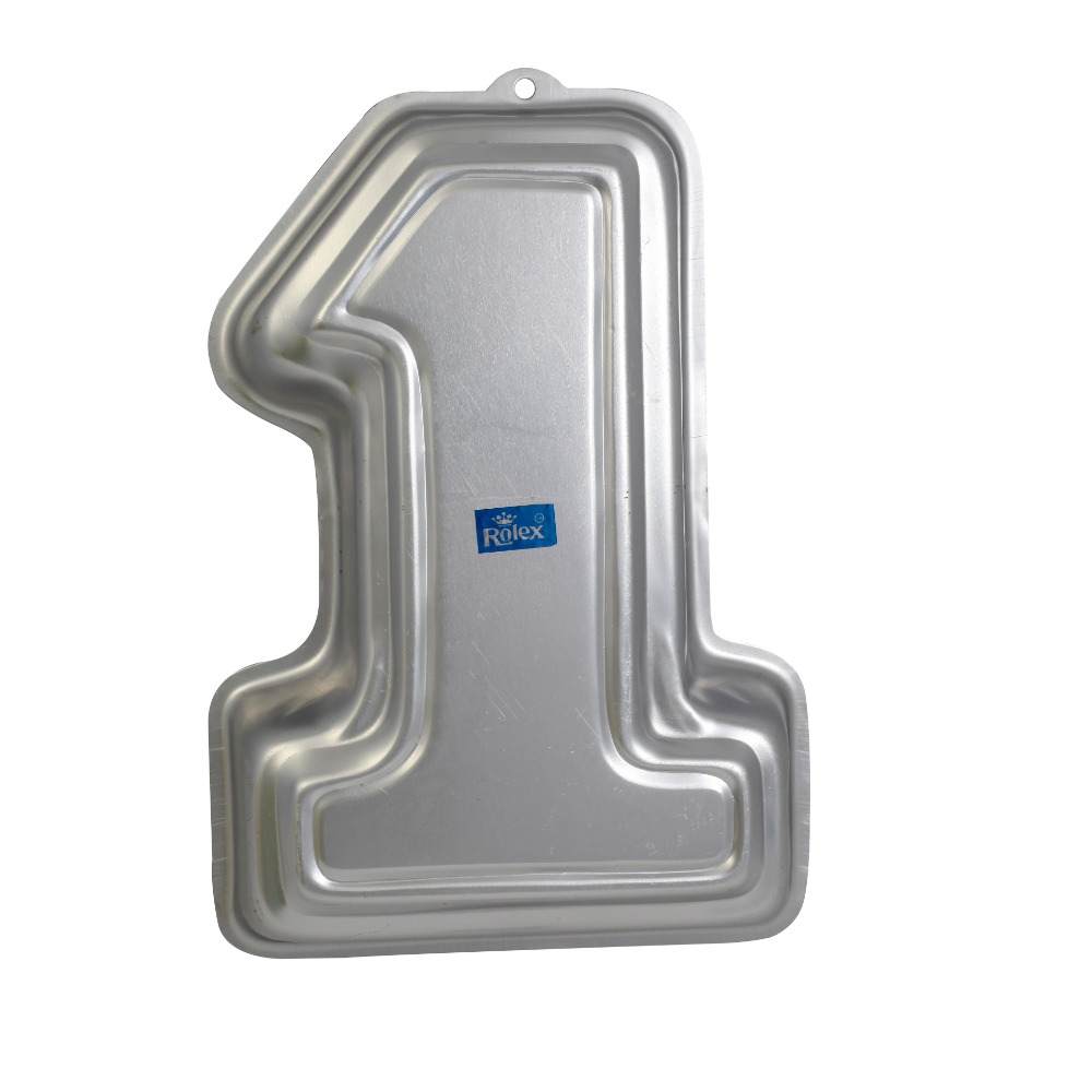 Rolex Aluminium Cake Mould Pans No.1 Pan 1 Kg. Cake