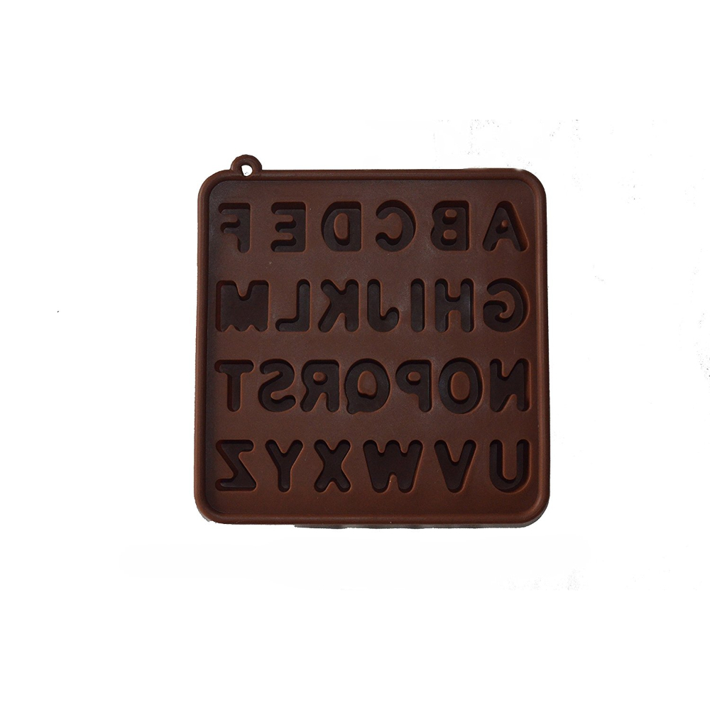 HAZEL Alphabets Chocolate Mould - 26 Pcs (1.5cmx2.5cm)