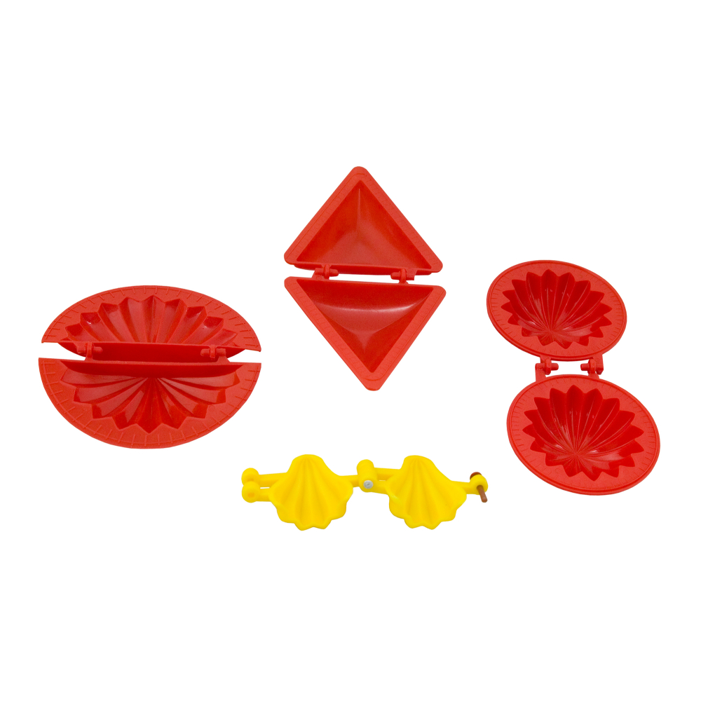 DS Karanji Modak Jumbo Kachor and Samosa Sancha Mould, Plastic