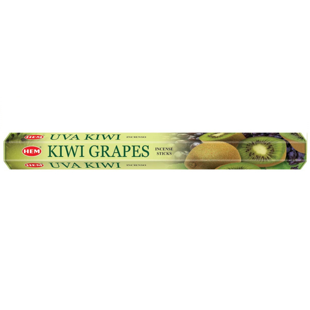 Hem Kiwi Grapes Incense Sticks - Fragrances - Kiwi And Grapes - 120 Agarabatti