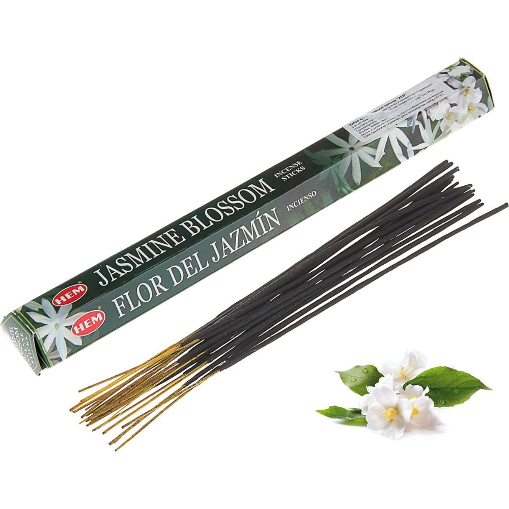 HEM - Precious Combo Incense Sticks Agarbatti - Fragrances: Chandan, Lavender, Lotus, Musk, Frankincense & Jasmine - Pack of 6-180g