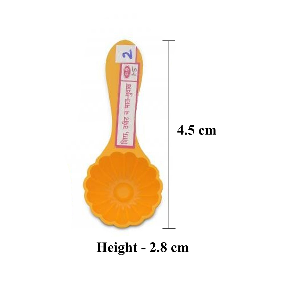 DS Prasad Mud Scoop / Prasad Offering Spoon / Prasad Vitaran / Prasad Mould