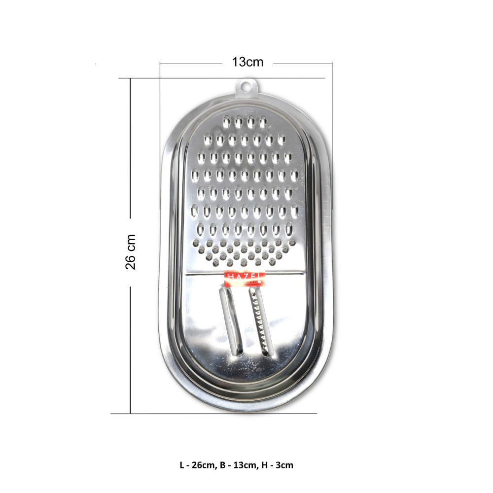 HAZEL Stainless Steel Cheese Graters, Small