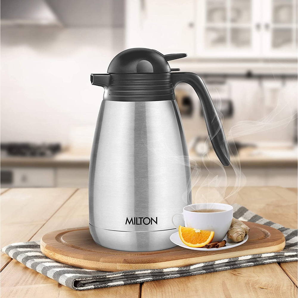 Milton Thermosteel Carafe, 1.5 Litres, Silver