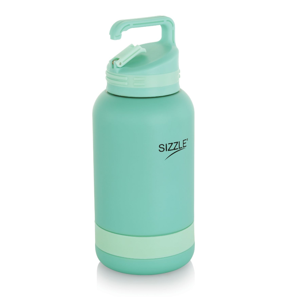 Sizzle Double Wall Vacuum Insulated Flask Water Bottle 500 ML Leakproof 12 Hours Hot | 12 Hours Cold | Turquoise