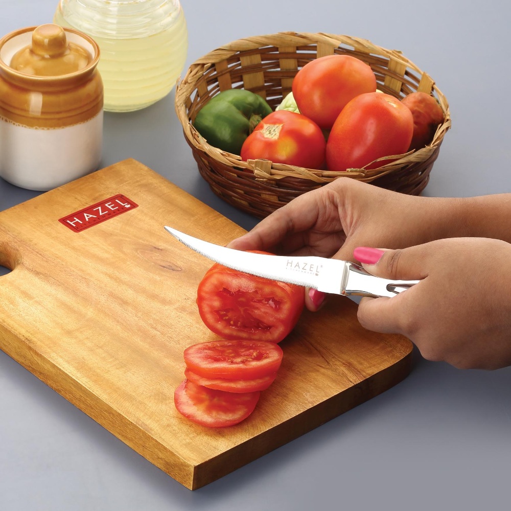 HAZEL Stainless Steel Tomato Knife for Kitchen