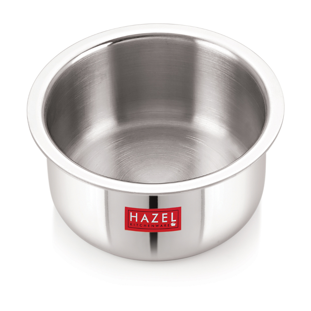 HAZEL Triply Stainless Steel Induction Bottom Tope and Tope With Handle, 4.6 Litre