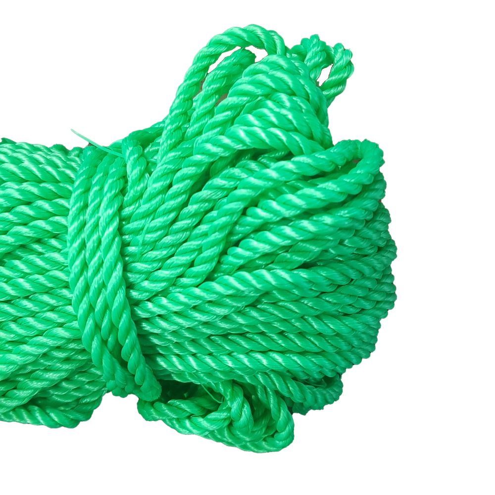 HAZEL 1 Pc  Nylon Ropes 6 mm, 60 Meters Assorted Colours