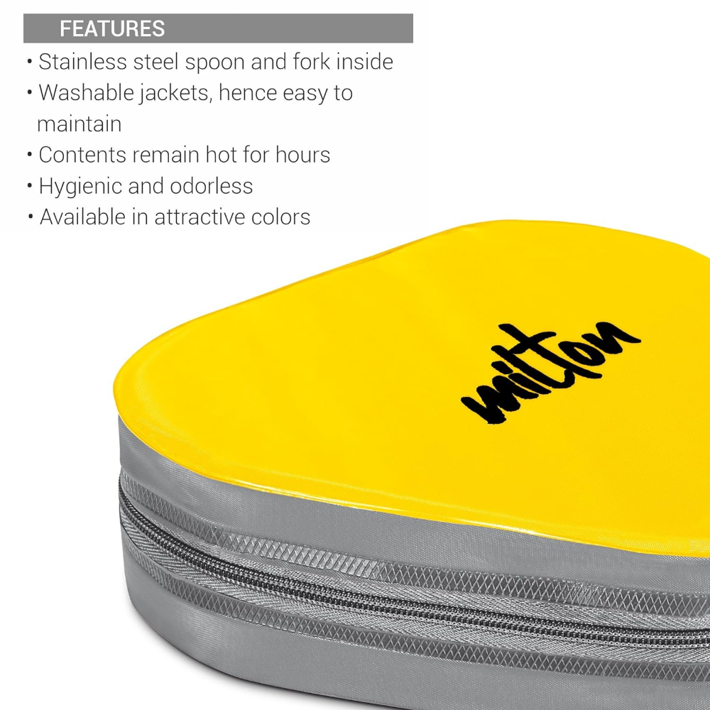 Milton Executive Lunch Box Set of 3 Containers, Yellow