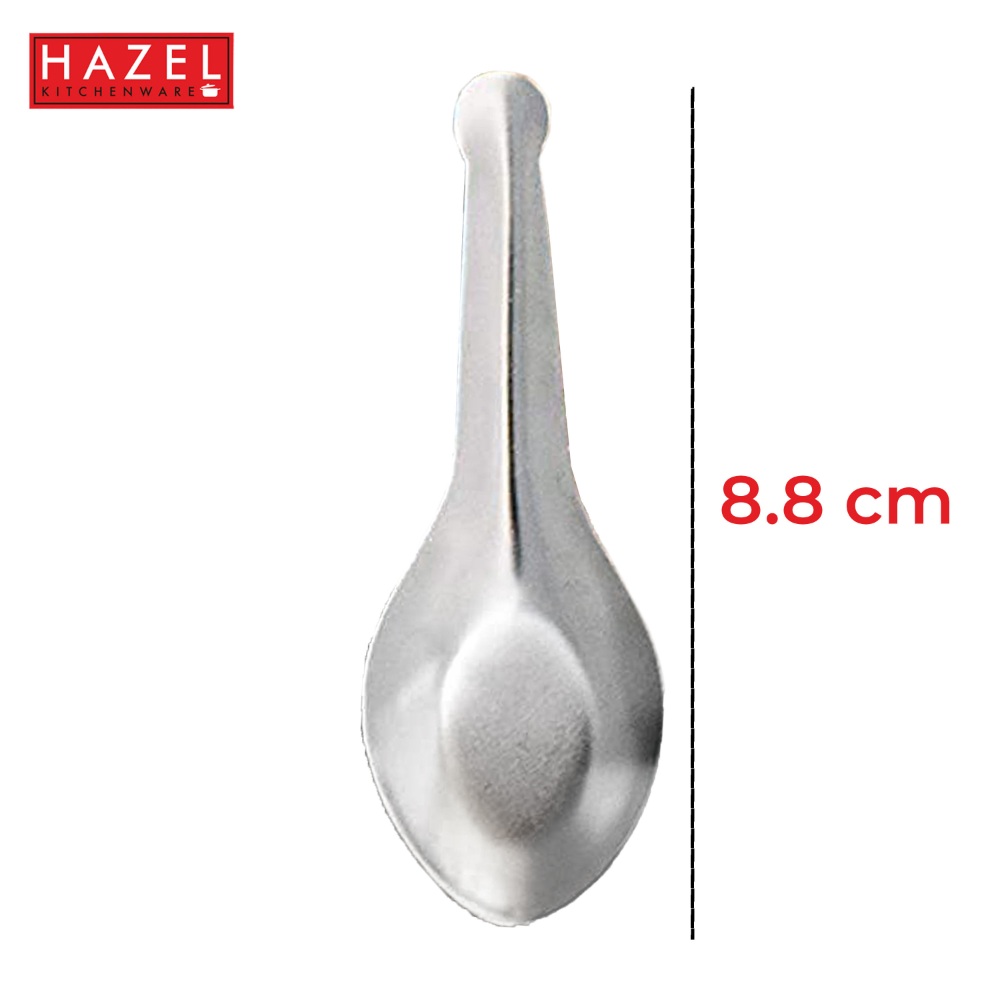 HAZEL Stainless Steel Small Masala Spoon | Mini Spoon Perfect for Spices and Condiments, Set of 12