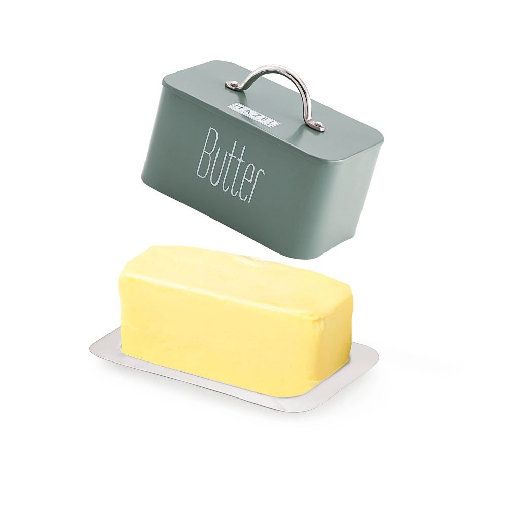 HAZEL Butter Box Container with Handle Lid | Butter Storage Box for Storing 500 gram