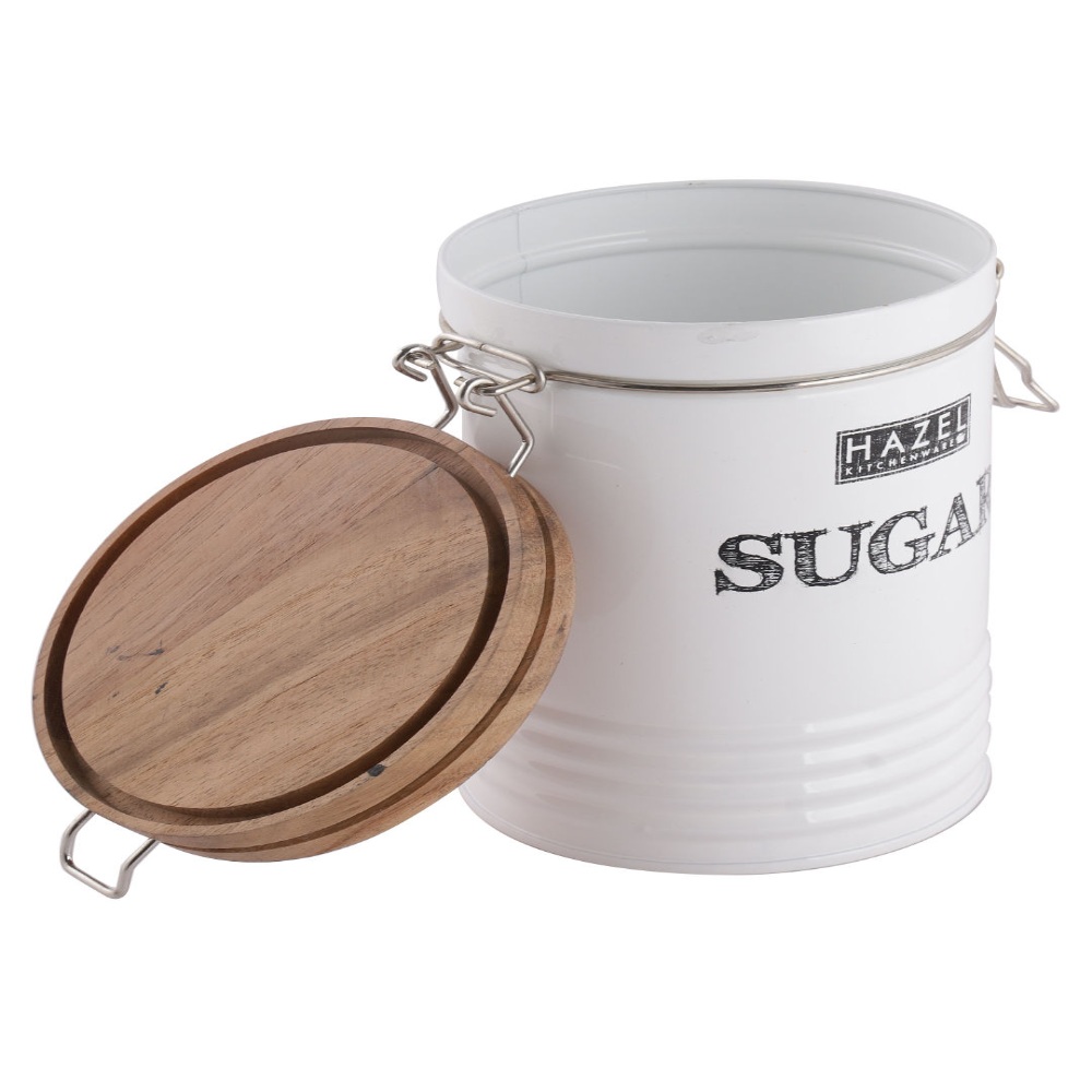 HAZEL Sugar Tea Container Set | Tea Powder Storage Box For Kitchen | Food Grade Container For Kitchen Storage Set of 2