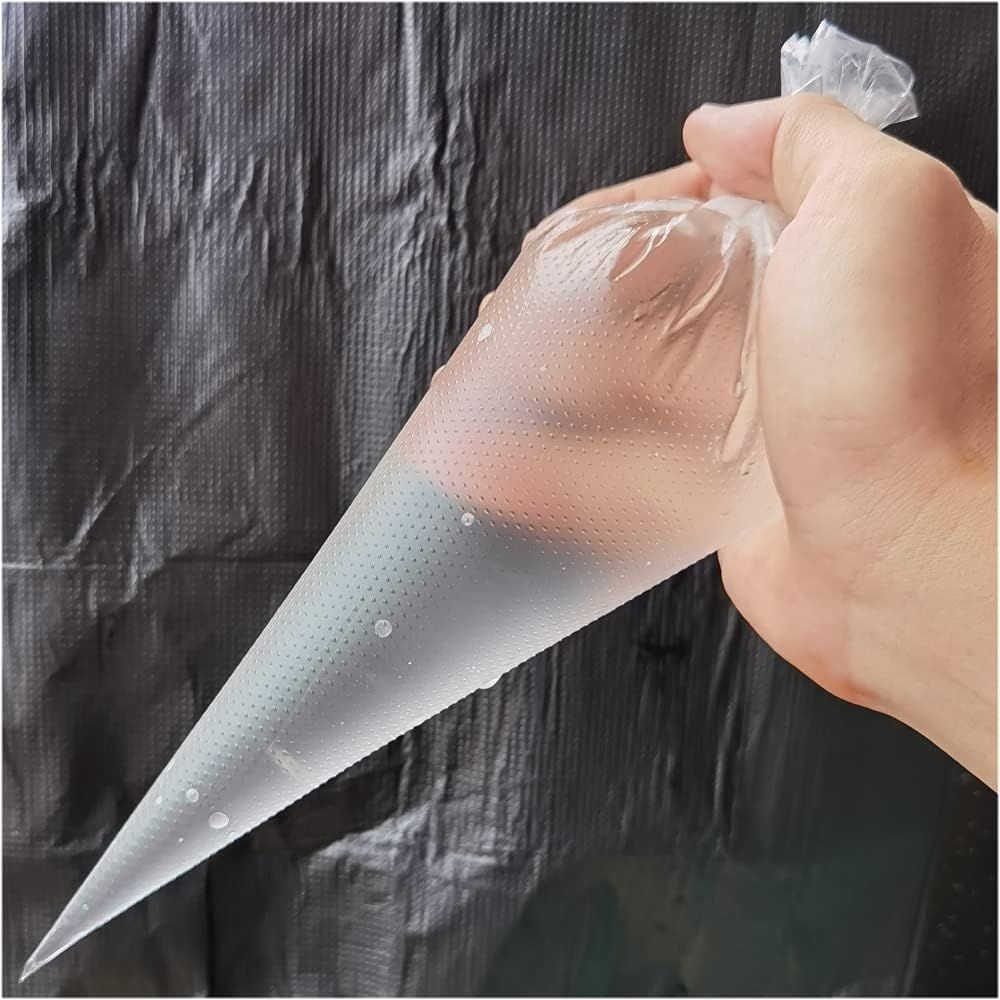 HAZEL Plastic Disposible Piping Bag Decoration Accessories, 50 pcs