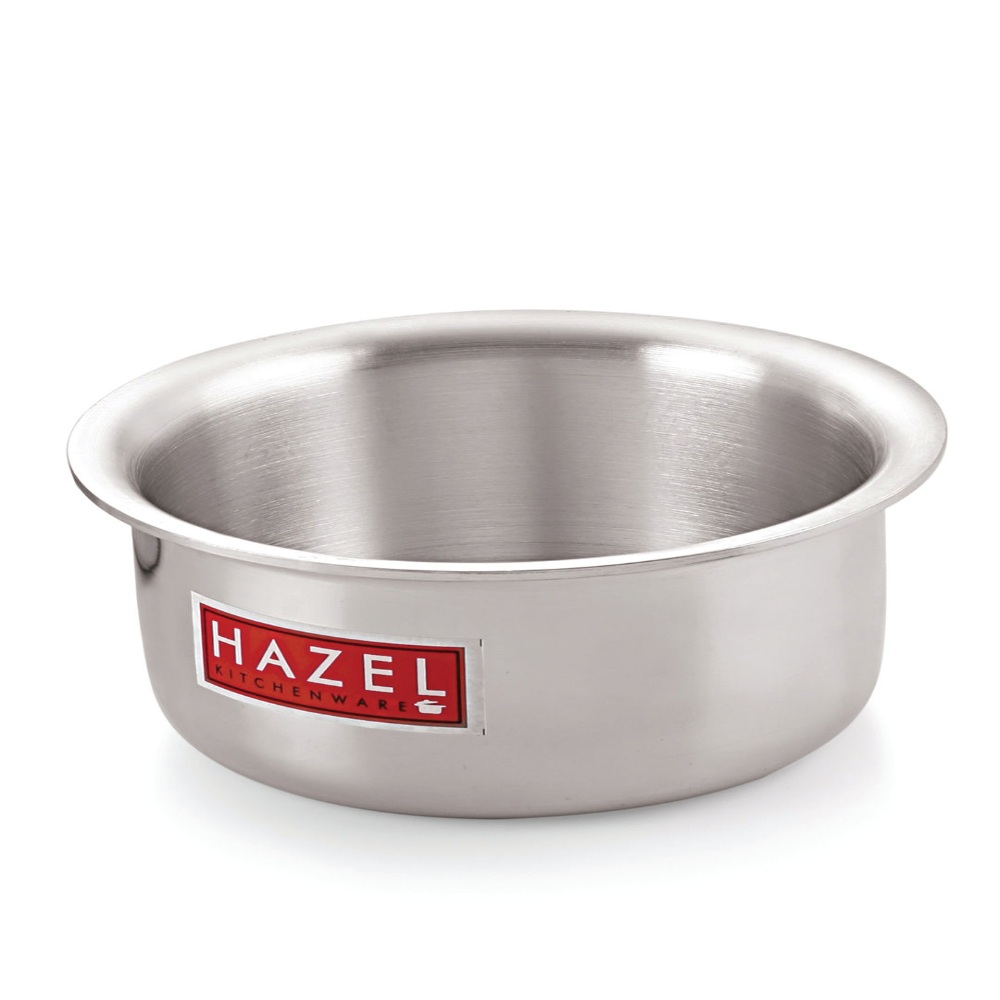 HAZEL Induction Tope with Lid | Aluminium Cookware with Lid | Induction Base Aluminium Bhagona | Combo of Tope with Lid, 5300 ml